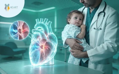 أعراض ثقب القلب عند الأطفال حديثي الولادة والأكبر عمرًا